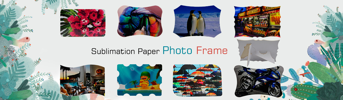 Sublimation Paper Photo Frame with Stand