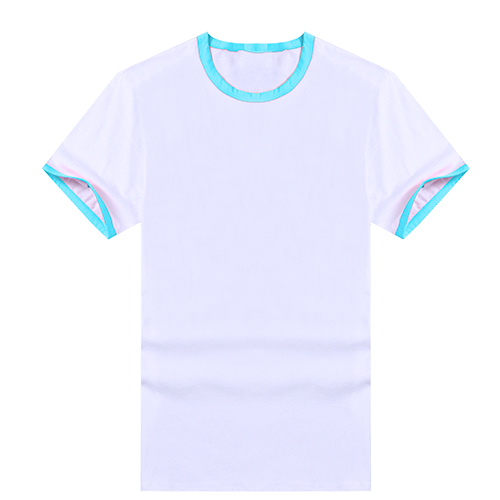 L Size Bright Blue Color Man T shirt