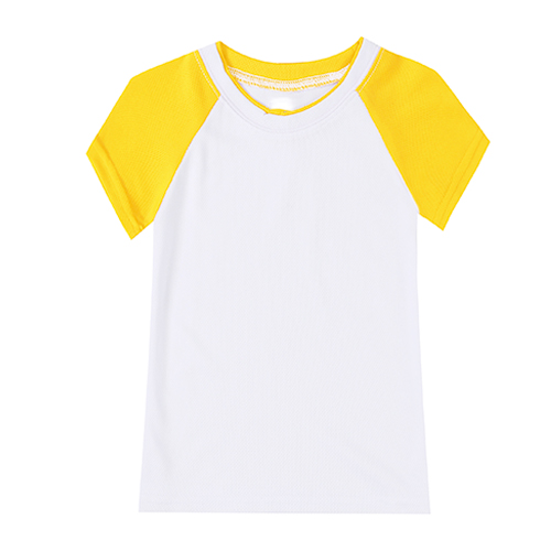 M Size Yellow Women T shirt