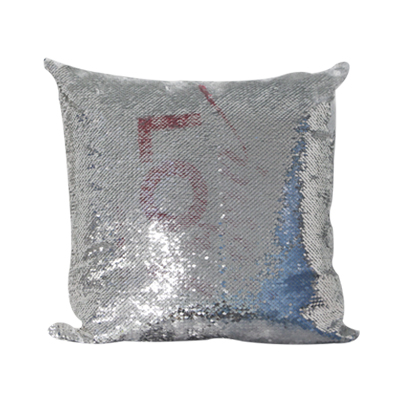 40*40cm Silver Sequin Pillow Cover