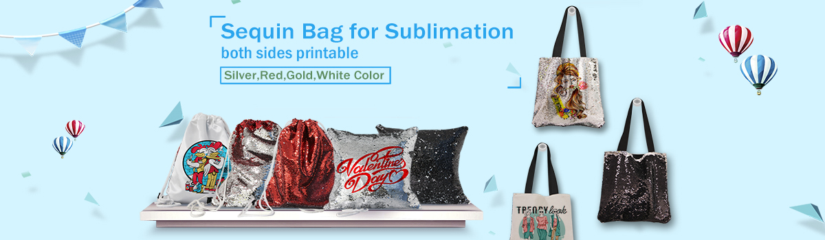 Sublimation Sequin Magic Flip Bags
