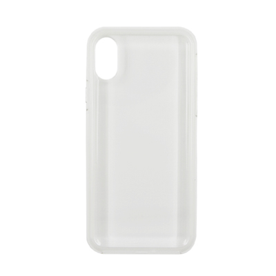 iPhone X Clear UV Case PC with Soft Rubber