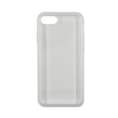 iPhone6/7/8 Plus Clear UV Case PC with Soft Rubber