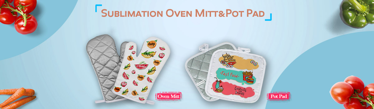 Sublimation Oven Mitt,Pot Pad