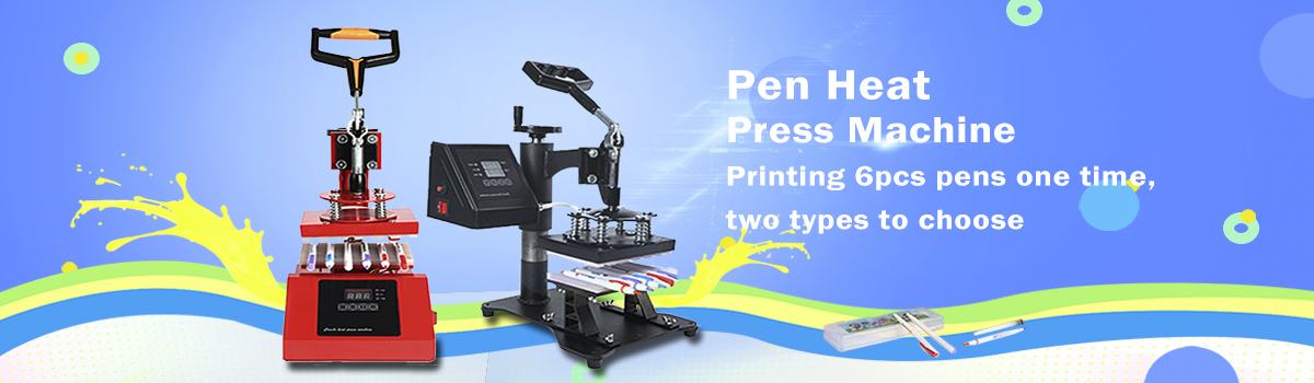 6 in 1 Sublimation Pen Heat Press Machine