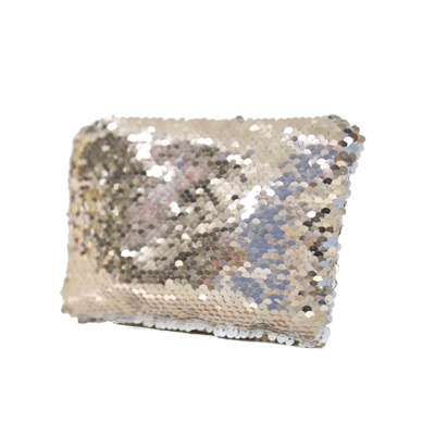 Champagne Gold Sequin Coin Purse Bag