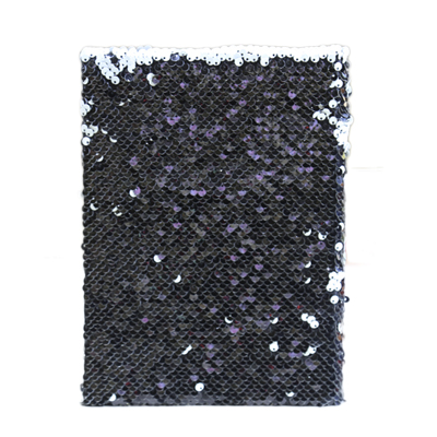 Black Sequin Notebook Small