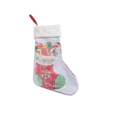 Sequin Christmas Sock