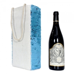 Sequin Wine Bag