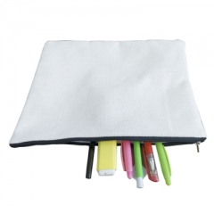 Sublimation Linen Pencil Case Makeup Cosmetic Bag