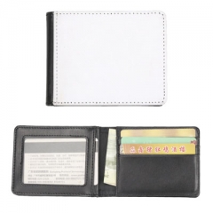 Sublimation PU Leather Driving License Card Holder Case