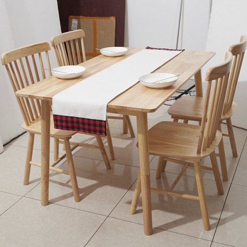 Personalized Xmas Sublimation Plaid Table cloth