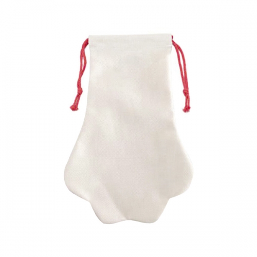 Sublimation Velvet Linen Christmas Stockings Candy Bags