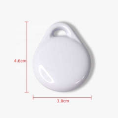 3d sublimation  coated case for airtags pet tracker