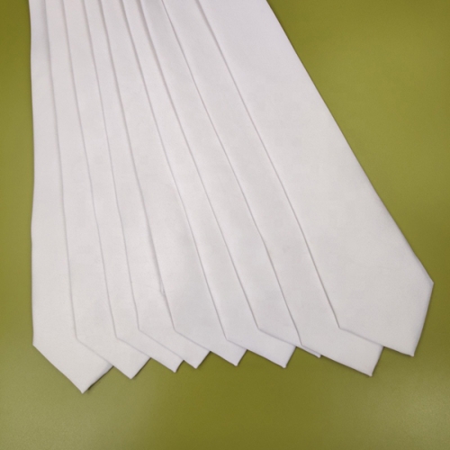 sublimation blank white  tie