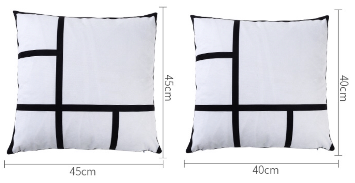 NEW 4 6 7 8 9 Panel  Pillow Cover