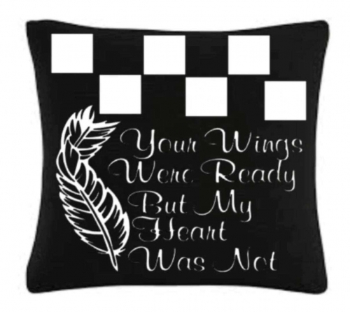 dad mom love sublimation blanks pillow cases cushion case