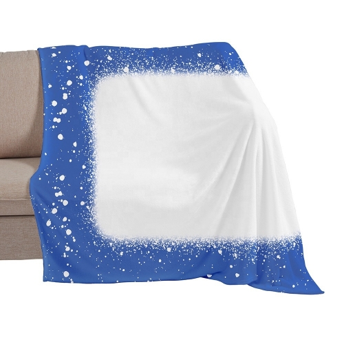 30x40 inch Baby Sublimation Faux Bleached Blanket