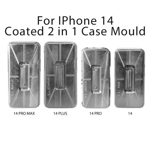 iphone 14 3D Coating 2 in 1 (TPU+PC) Phone Mold
