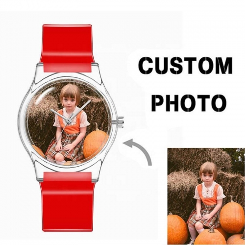 Custom Printing Dial Plastic Watch