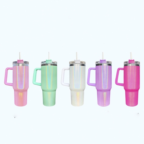 40oz Glitter Cups