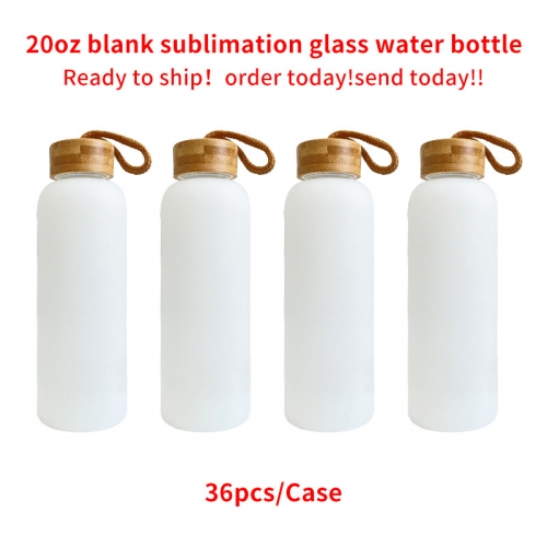 20oz Glass Water Bottle