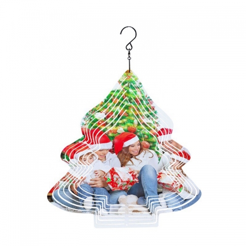 Xmas Sublimation Wind Spinner