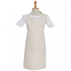 Sublimation Linen Aprons with 2 pockets