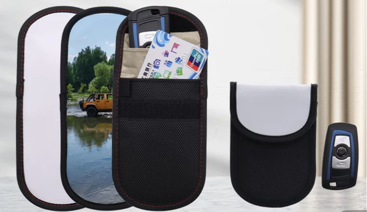 Keyfobs Sublimation Faraday Bag RF Shielding Case Pouch Wallet