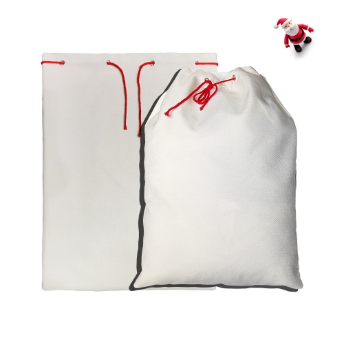 Linen Sublimation Drawstring Bags