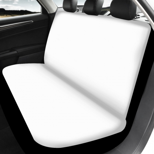 White Sublimation Car Seat Covers Protectors