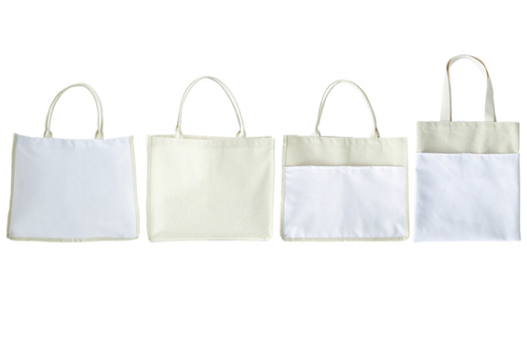 Linen Canvas Sublimation Bags