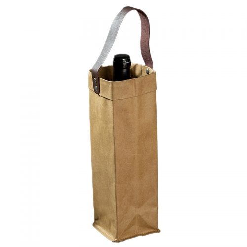 Sublimation Kraft Paper Wine Tote Bag