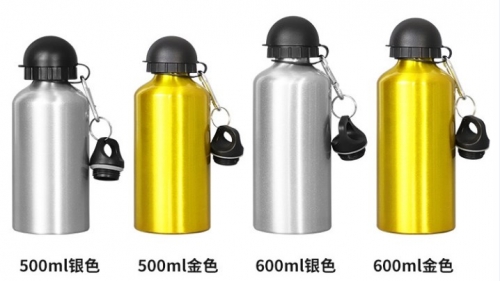 500ml 600ml Sublimation Bottle with 2 caps