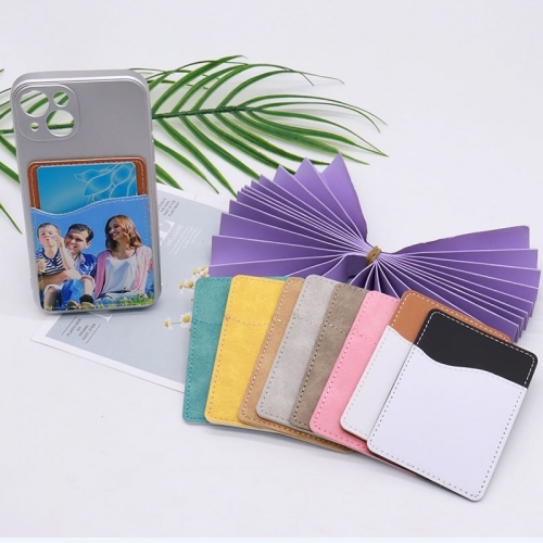 Sublimation Leather Card Caddy Holder