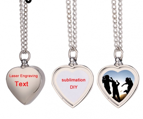 Sublimation Cremation Necklace