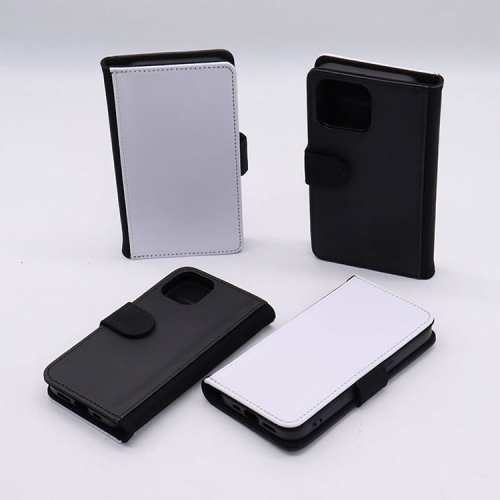 IP15 pro Sublimation Leather Wallet Cover