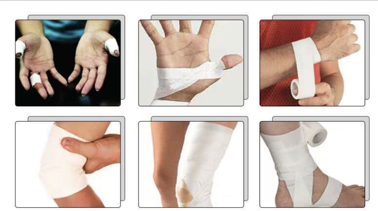 Sports Cotton Tapes Leg Foot Hand Arm