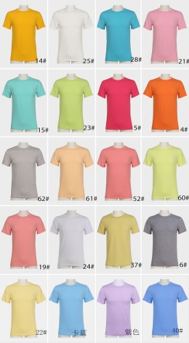 Sublimation Pastel Colors T Shirts