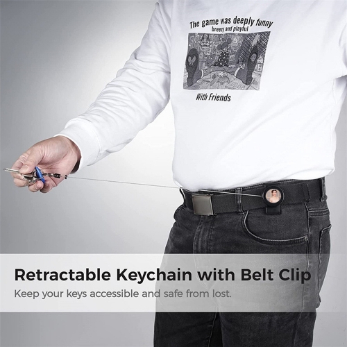 Sublimation Keyring with Belt Clip