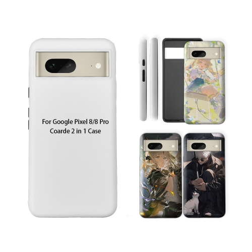 Pixel 8/8 Pro 3D Sublimation Coated 2 in 1 Cases
