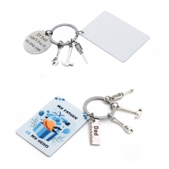 Dad Sublimation Keyring