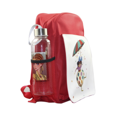 Red Color Kids Backpack