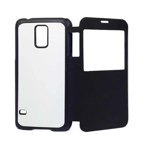 Samsung Galaxy S5 PU Flip Case With Window