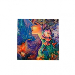 20*15CM Sparkling White Aluminium Sheet