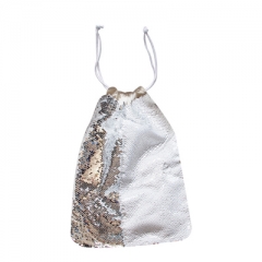 Champagne Gold Sequin Sack