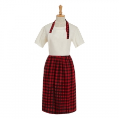 Adult Plaid Sublimation Apron