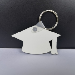 Grad Hat Keychain