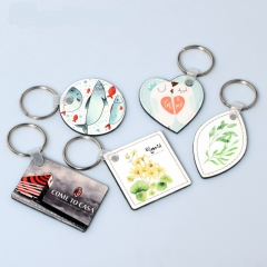 Sublimation Leather Key Chain