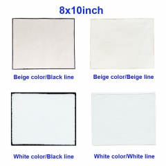 8*10 inch Rectangle Sublimation Patch